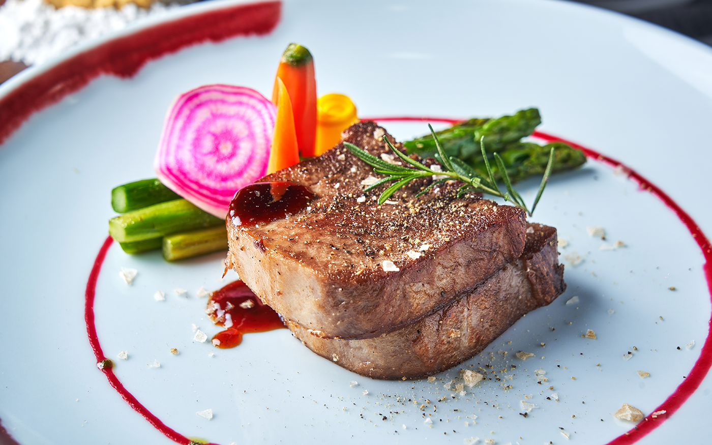 黄油煎安格斯雪花牛舌